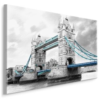 Leinwand-Skizze der Tower Bridge