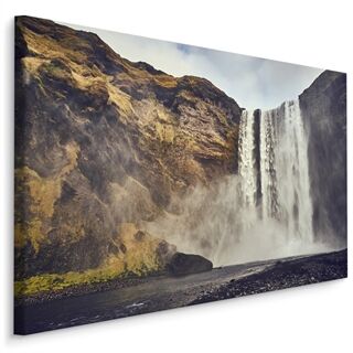 Leinwanddruck Skogafoss-Wasserfall in Island