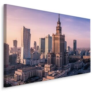 Leinwandbild Panorama Der Stadt Warschau Leinwand N/A N/A 20x30