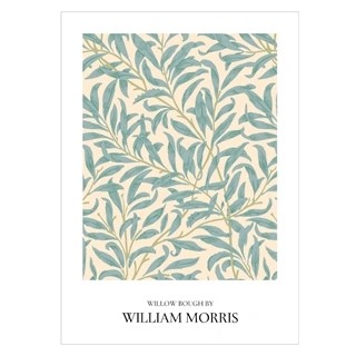 Poster mit WILLOW BOUGH VON William Morris 2