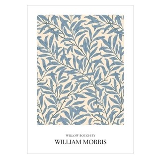 Poster mit WILLOW BOUGH VON William Morris 4