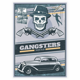 Ein supercooles Gangstertrupp Poster