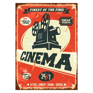 Poster mit dem Text Finest of the Fine Cinema