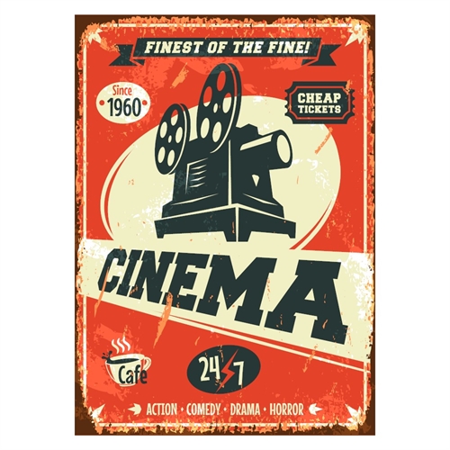 Poster mit dem Text Finest of the Fine Cinema