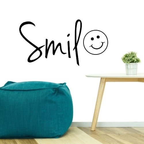 Lächeln Sie mit einem süßen Smiley
